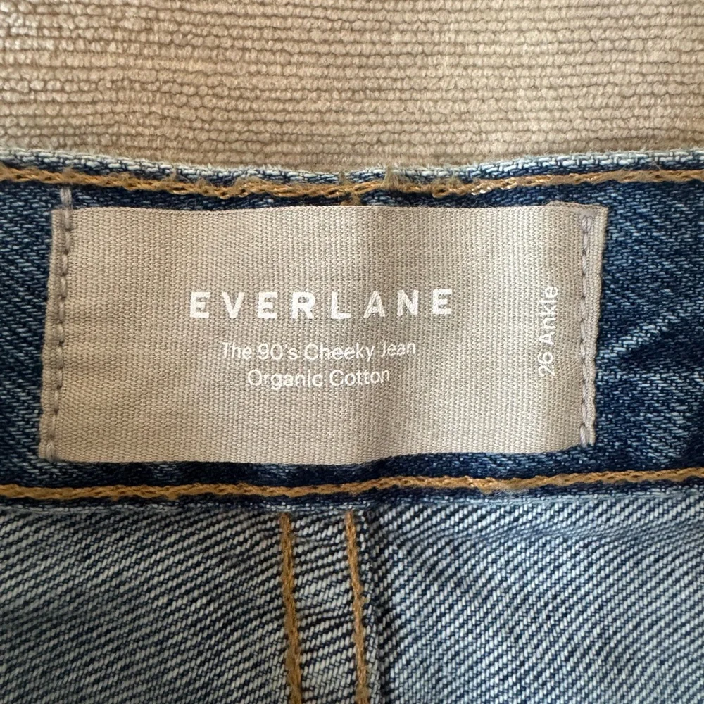 Everlane The ’90s Cheeky Jean Women’s High Rise Straight Leg Denim 26 Ankle - Picture 5 of 12